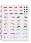 KONGES SLOJD GLAM ME UP STICKER BOOK