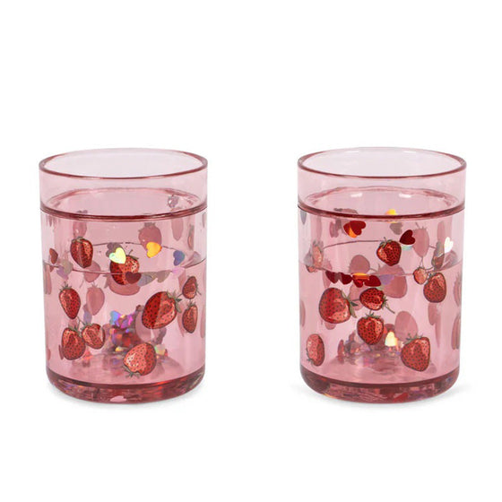 KONGES SLOJD GLITTER CUPS STRAWBERRY