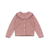 KONGES SLOJD HOLIDAY KNIT CARDIGAN MELLOW ROSE