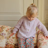 KONGES SLOJD ISA CARDIGAN LAVENDER MIST
