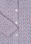 KONGES SLOJD ISA CARDIGAN LAVENDER MIST