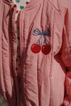 KONGES SLOJD JUNO BOMBER JACKET STRAWBERRY ICE