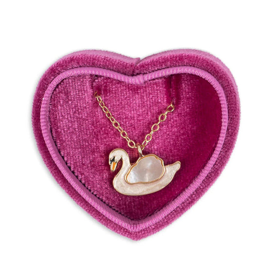 KONGES SLOJD LITTLE NECKLACE BOX SWAN