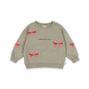 KONGES SLOJD LOU BOW SWEATSHIRT TEA