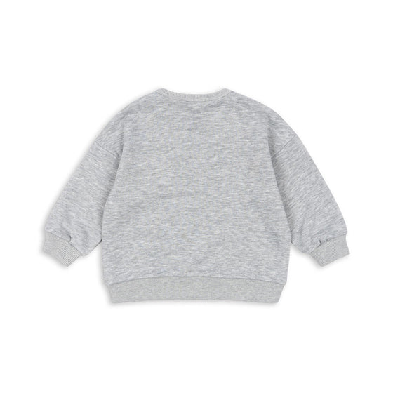 KONGES SLOJD LOU SWEAT SHIRT GREY MELANGE