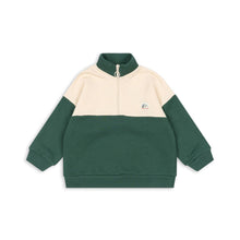  KONGES SLOJD LOU ZIP SWEATSHIRT SMOKE PINE