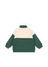 KONGES SLOJD LOU ZIP SWEATSHIRT SMOKE PINE