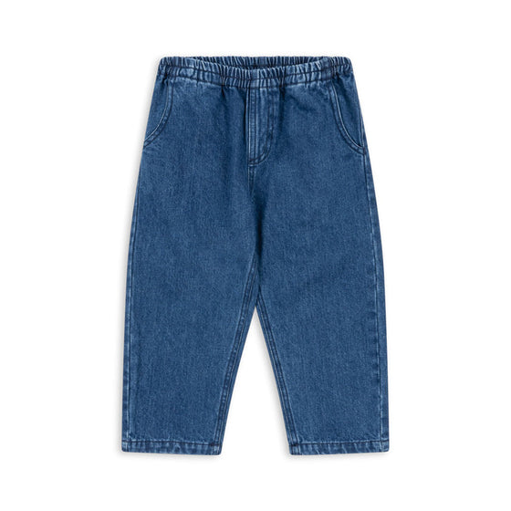 KONGES SLOJD MAGOT PANTS DENIM BLUE