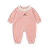 KONGES SLOJD MIFFA FRILL ONESIE MELLOW ROSE