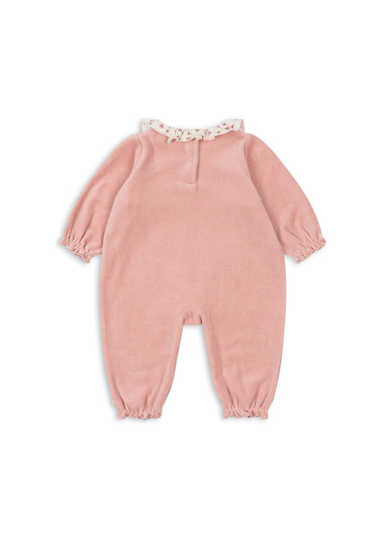 KONGES SLOJD MIFFA FRILL ONESIE MELLOW ROSE