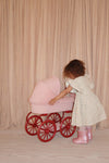 MINNIE LULU DOLL PRAM - STRAWBERRY ICE