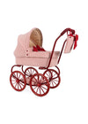 MINNIE LULU DOLL PRAM - STRAWBERRY ICE