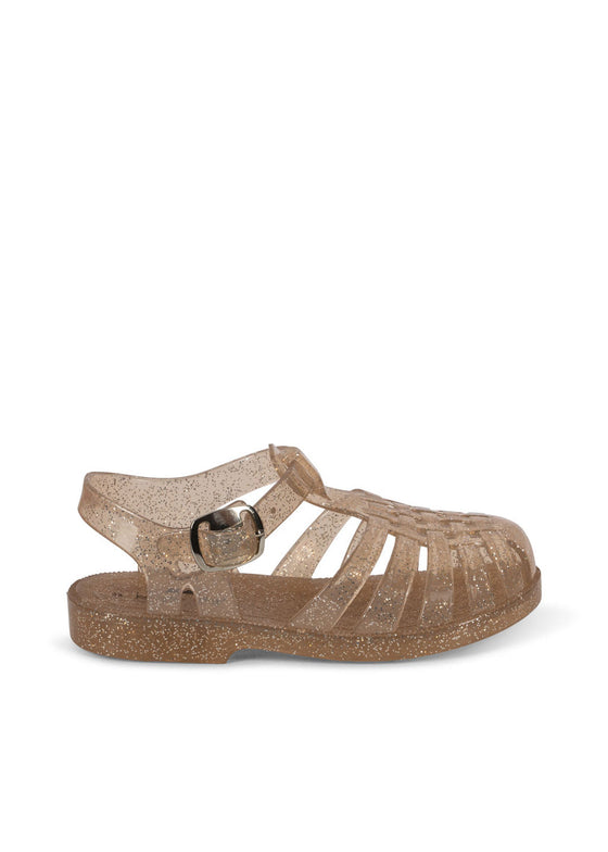 KONGES SLOJD NEA GLITTER SANDAL TIGERS EYE