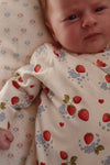 KONGES SLOJD NEWBORN ONESIE MARMALADE