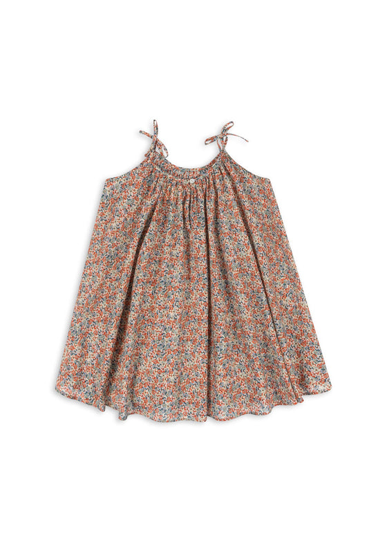KONGES SLOJD PACEY STRAP DRESS ROSIE ROUGE
