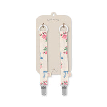  KONGES SLOJD PACIFIER STRAP 2 PACK BELLA ROSITA