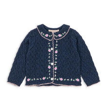  KONGES SLOJD ROSIER CARDIGAN ENSIGN BLUE