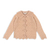 KONGES SLOJD SMILLA KNIT CARDIGAN LIGHT ROSE