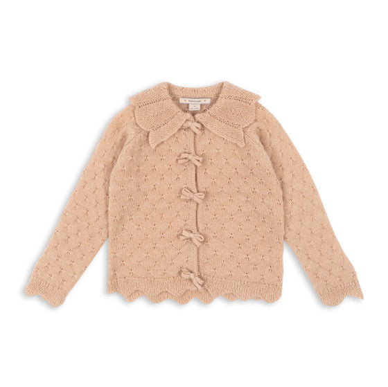 KONGES SLOJD SMILLA KNIT CARDIGAN LIGHT ROSE