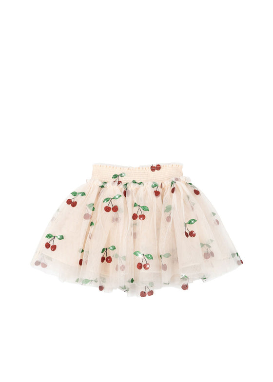KONGES SLOJD TULLIE SMOCK SKIRT MA GRANDE CERISE GLITTER