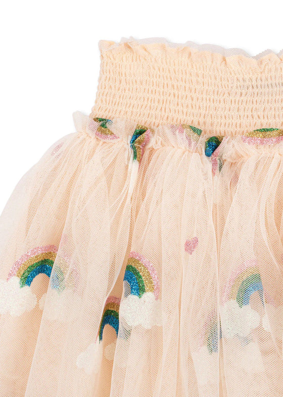 KONGES SLOJD TULLIE SMOCK SKIRT RAINBOW GLITTER