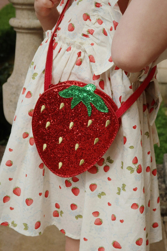 KONGES SLOJD TUT STRAWBERRY SHOULDER BAG