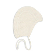 KONGES SLOJD VENTI KNIT BONNET ANTIQUE WHITE