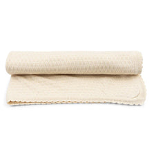  KONGES SLOJD VENTI POINTELLE BLANKET ANTIQUE WHITE