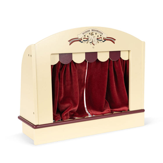 KONGES SLOJD WOODEN PUPPET THEATRE DRIED SAGE