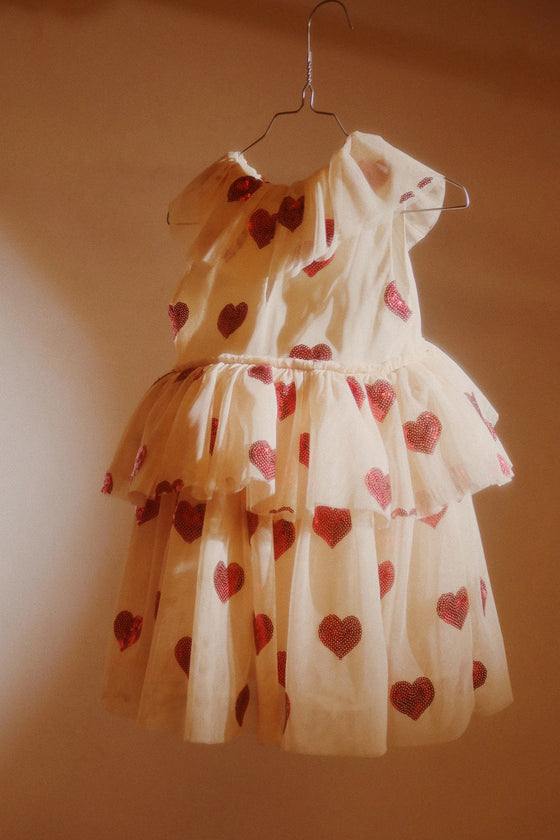 KONGES SLOJD YVONNE FAIRY DRESS BUTTERCREAM