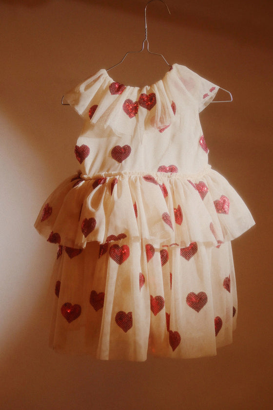 KONGES SLOJD YVONNE FAIRY DRESS BUTTERCREAM