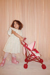 ZOE LULU DOLL STROLLER - STRAWBERRY ICE