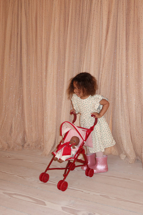 ZOE LULU DOLL STROLLER - STRAWBERRY ICE