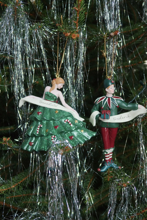 CHRISTMAS TREE BALLERINA DECORATION