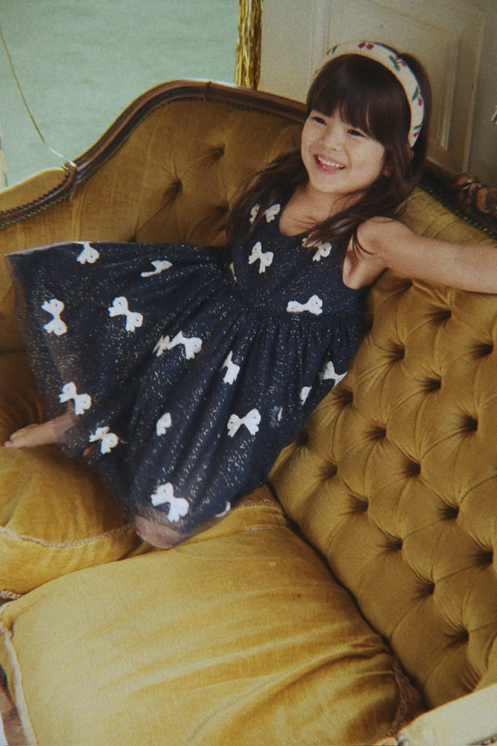 YVONNE DRESS - BOWIE NIGHT SKY SEQUIN