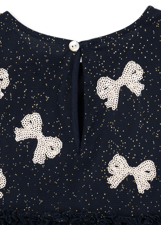 YVONNE DRESS - BOWIE NIGHT SKY SEQUIN