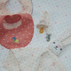 2 Pack Bibs - Coeur Lantana/Teddy Coeur