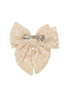 Aries Sequin Bow Hair Clip