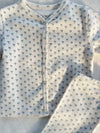 Konges Slojd BELLO NEWBORN SET PUNTO BLU