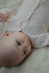 Konges Slojd BELLO NEWBORN SET PUNTO ROSA