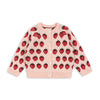 Konges Slojd Belou Knit Cardigan Strawberry