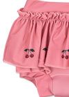 Konges Slojd Bobbi Frill Swim Shorts Mahogany Rose