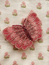 Butterfly Beaded Hair Clip