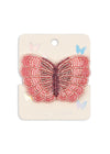 Butterfly Beaded Hair Clip