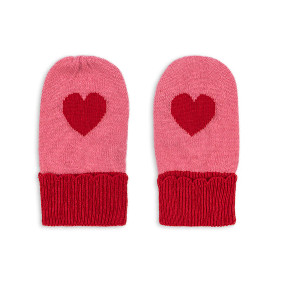 Konges Slojd COLLETTE MITTENS PINK