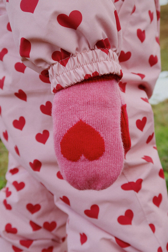 Konges Slojd COLLETTE MITTENS PINK