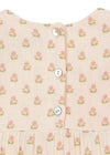 Konges Slojd Coco Frill Romper Carta Rosa