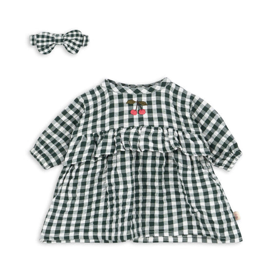 Konges Slojd DOLL CLOTHES SET GREEN CHECK