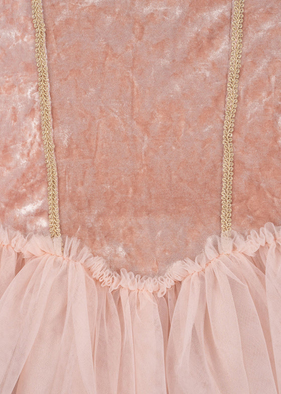 Konges Slojd ELISA PRINCESS COSTUME CLOUD PINK