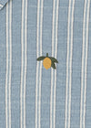Konges Slojd Elliot SS Shirt Trio Blue Stripe